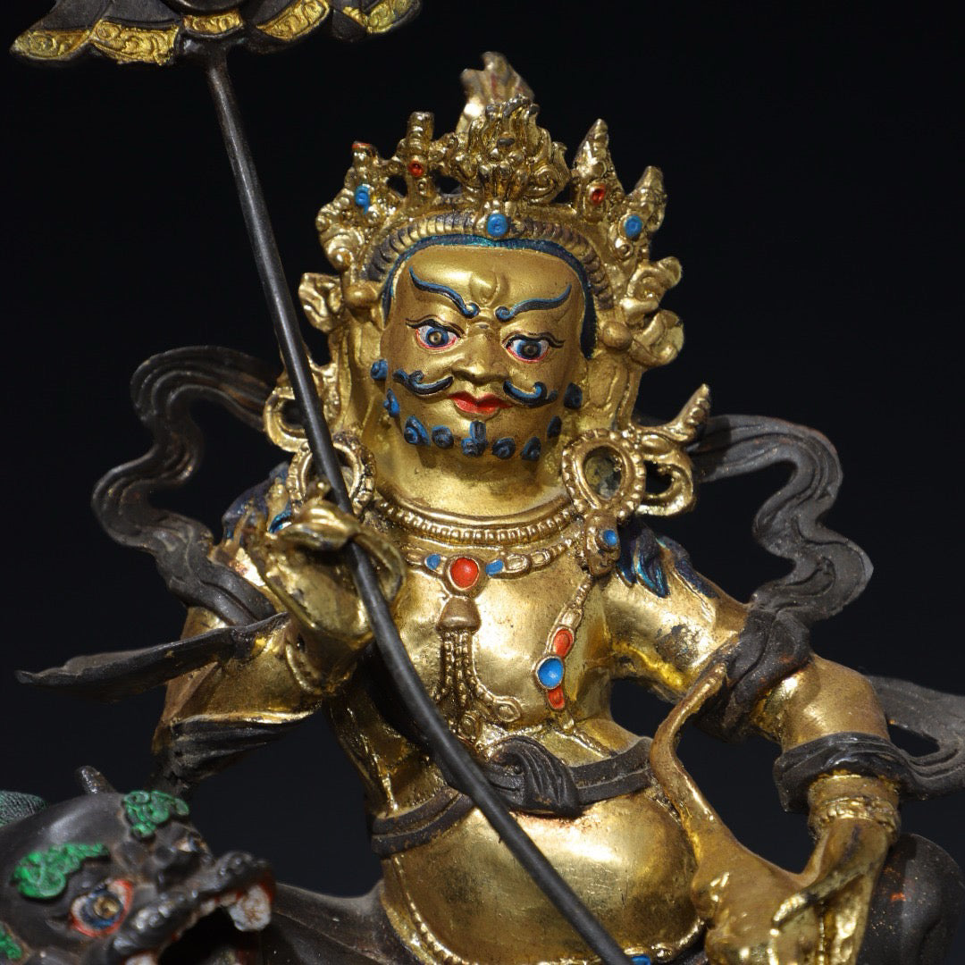 Chinese antique pure copper Buddha statue