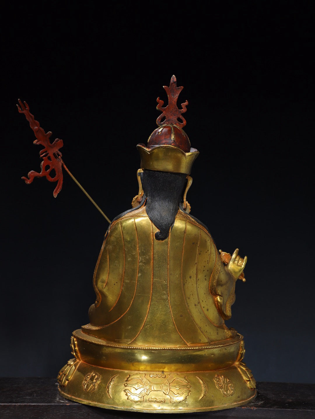 Chinese antique pure copper Buddha statue