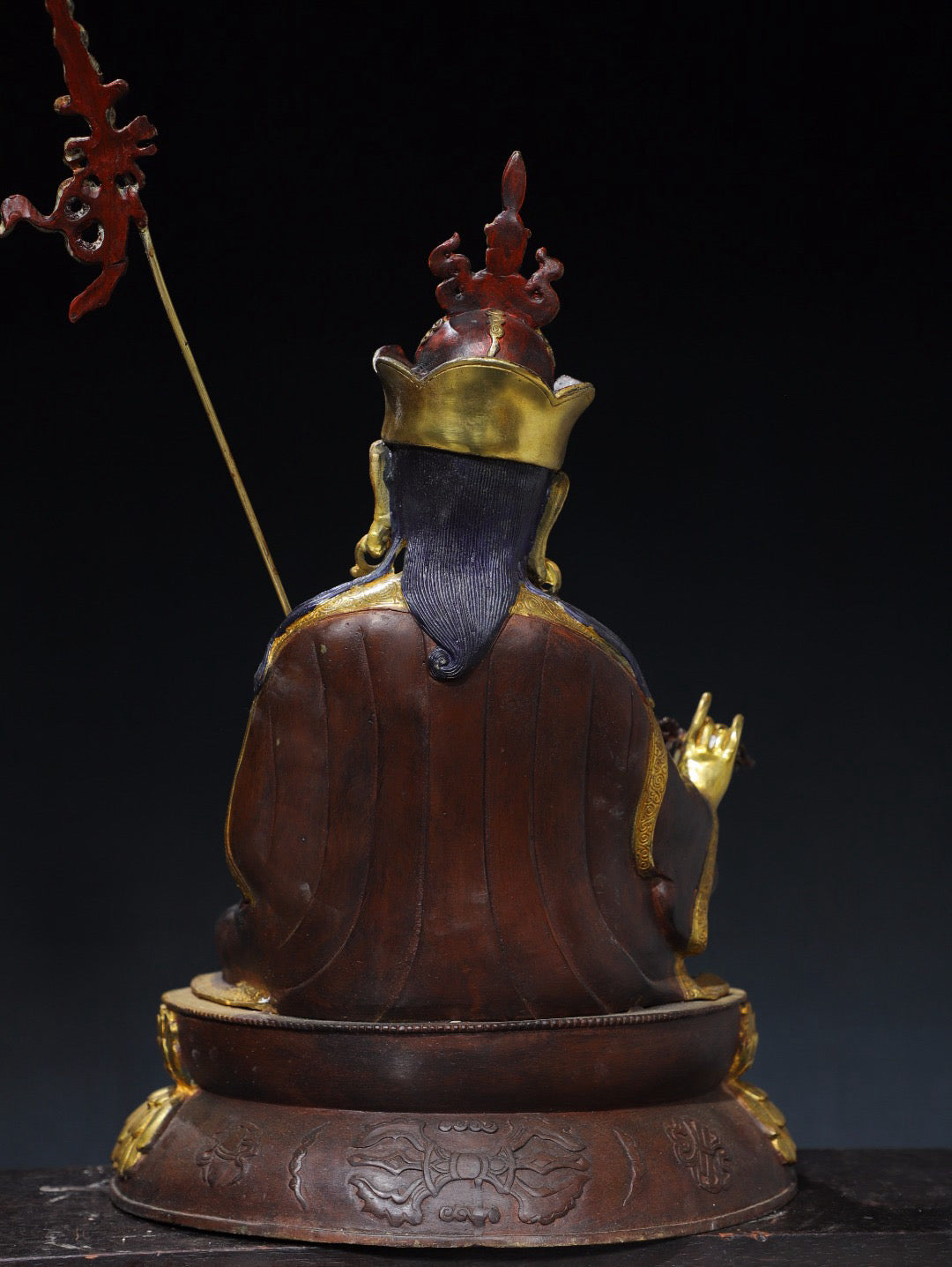 Chinese antique pure copper Buddha statue