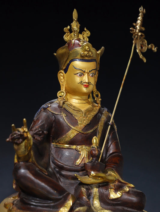 Chinese antique pure copper Buddha statue