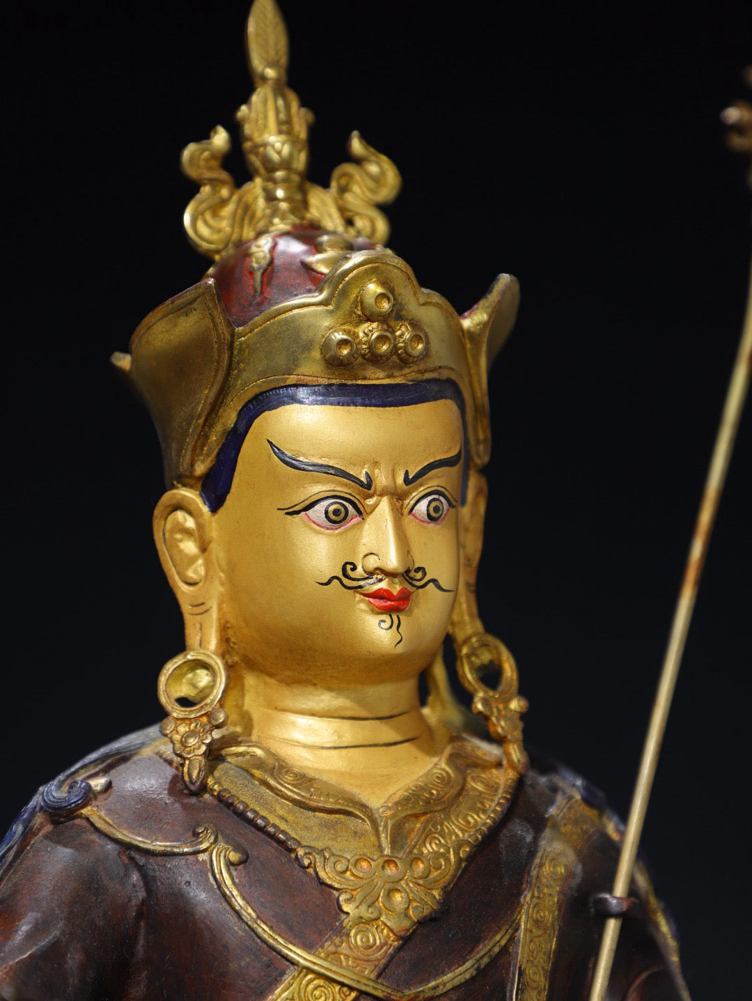 Chinese antique pure copper Buddha statue