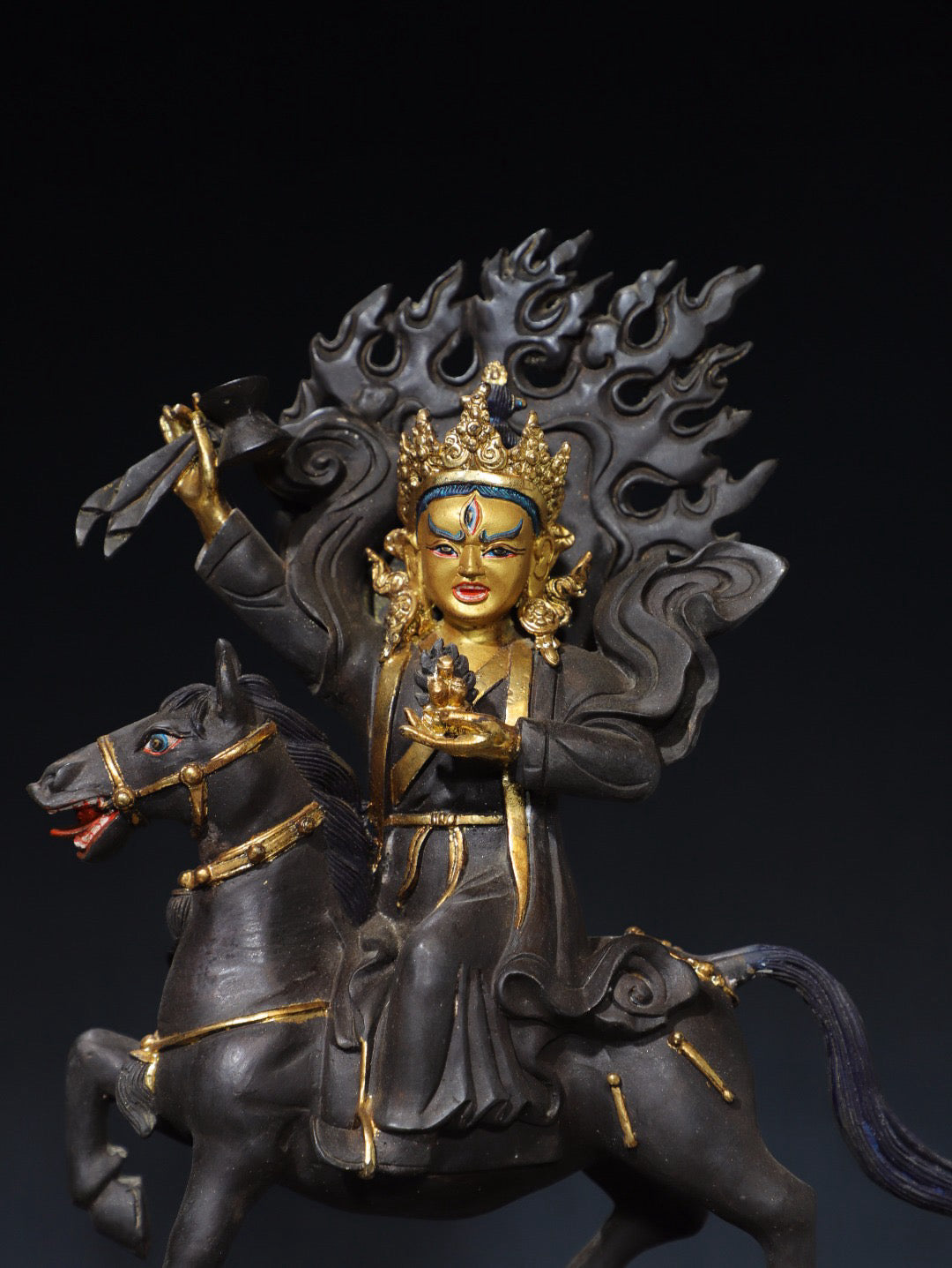 Chinese antique pure copper Buddha statue