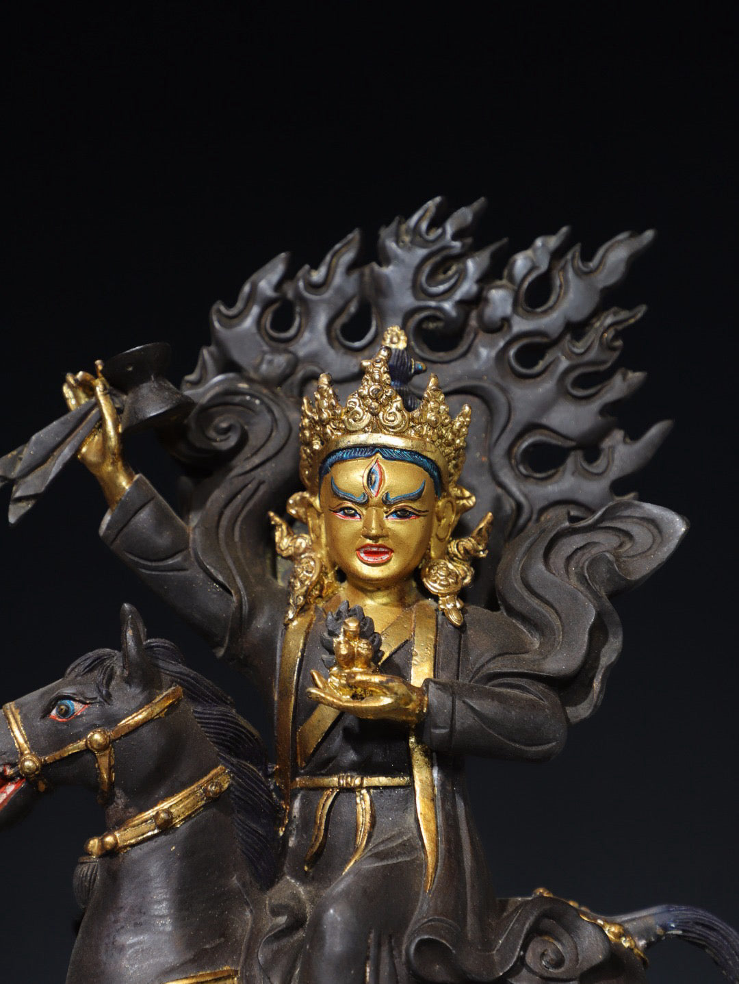 Chinese antique pure copper Buddha statue