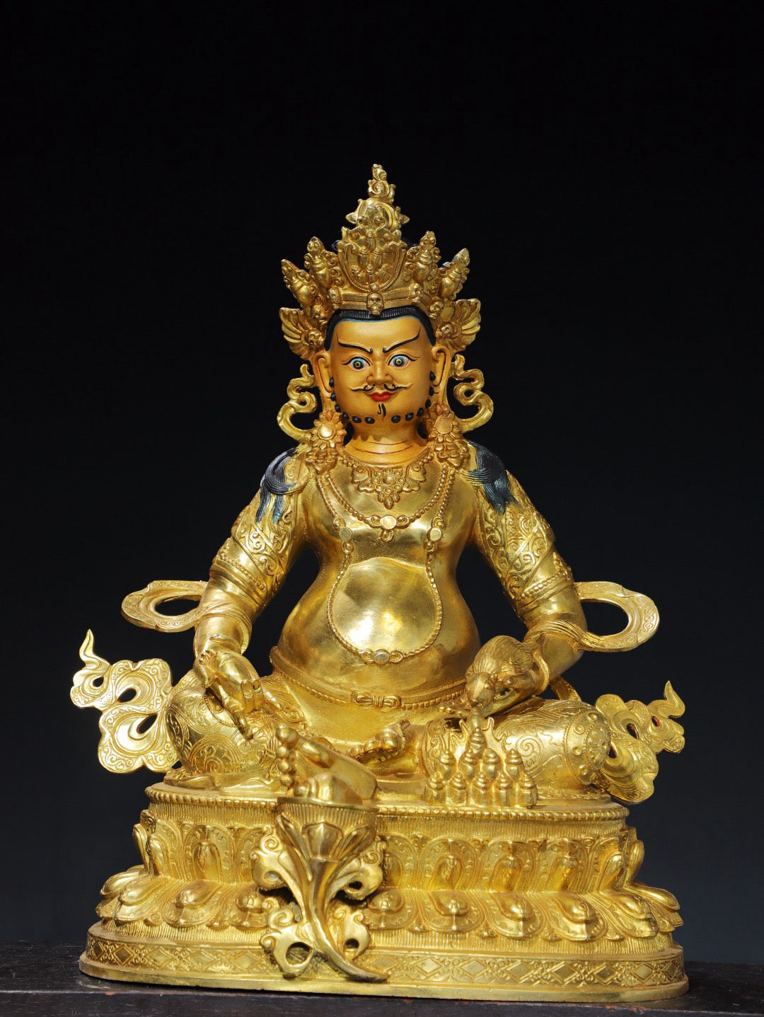Chinese antique pure copper Buddha statue