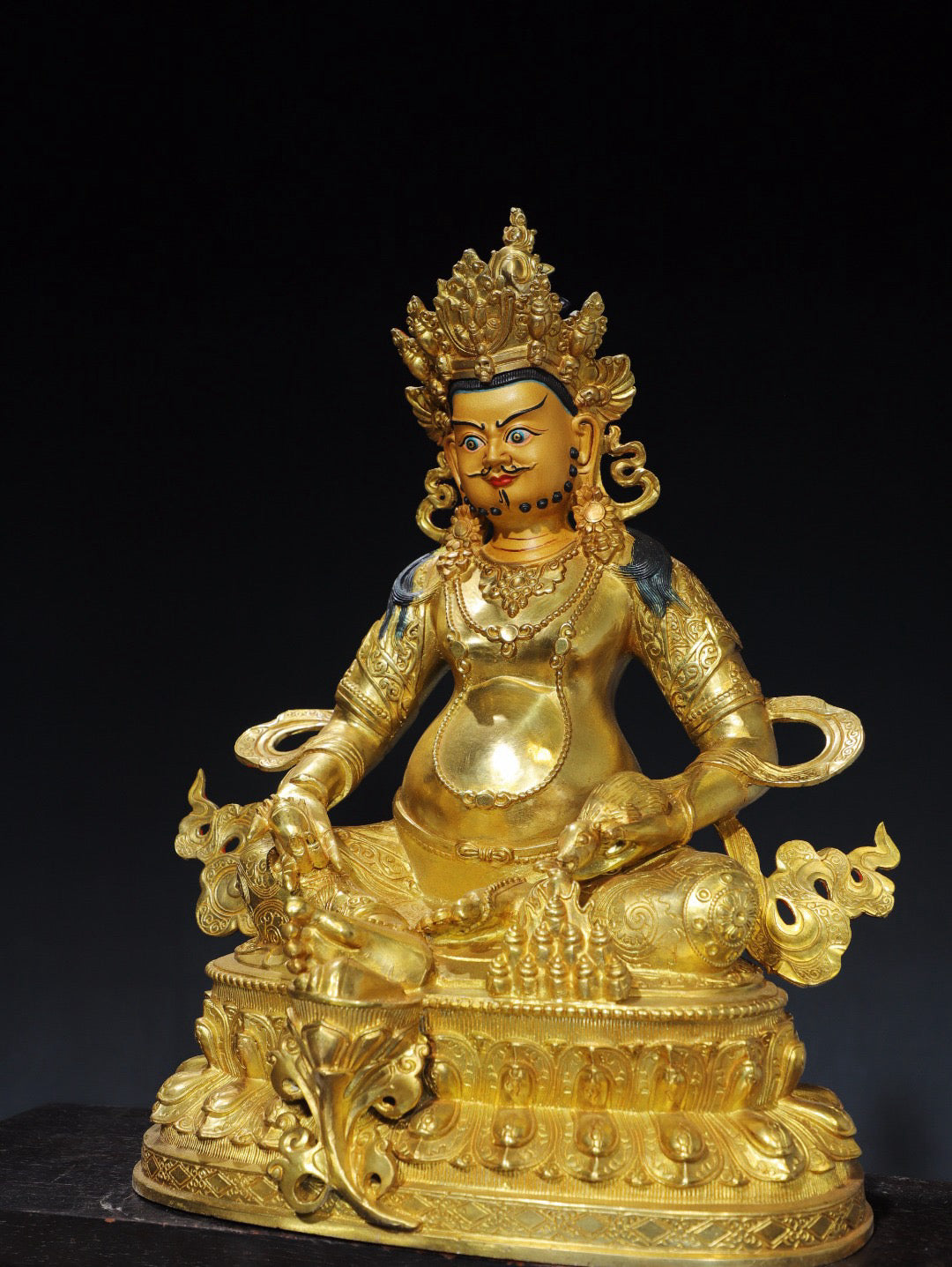 Chinese antique pure copper Buddha statue