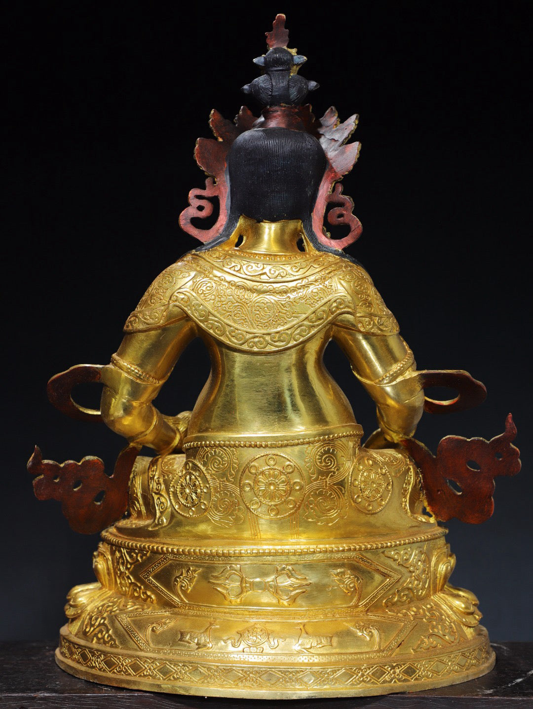 Chinese antique pure copper Buddha statue