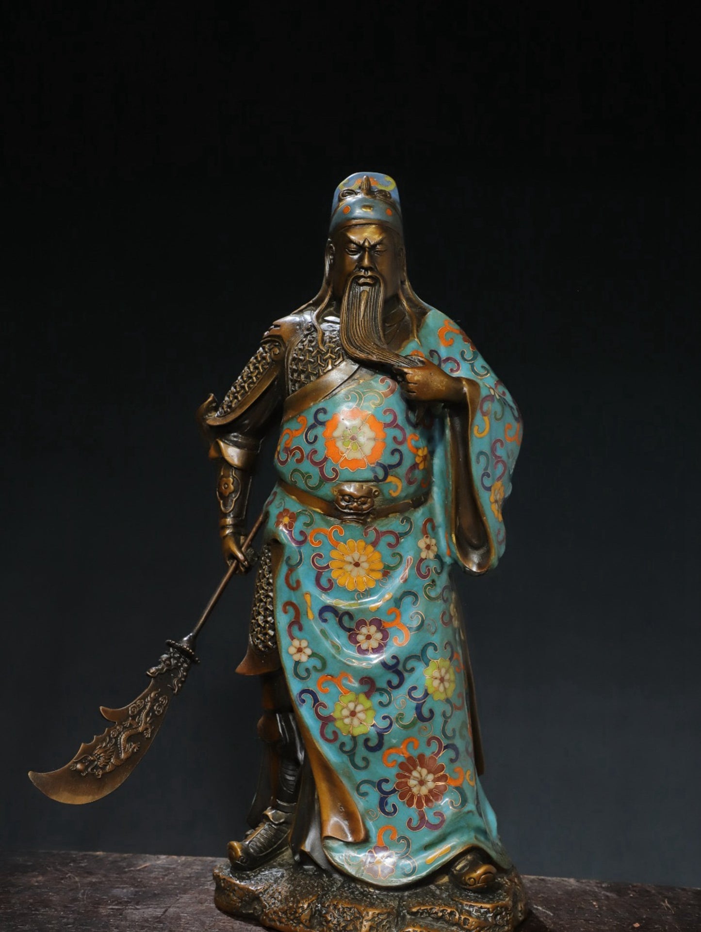 Jing Tai Lan [Guan Gong] Buddha Statue