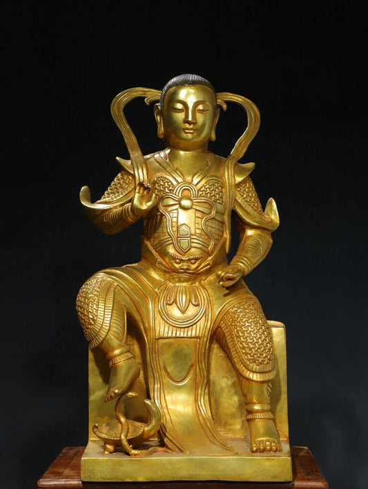 Bronze Tuo Jin [Emperor Zhenwu] Buddha Statue