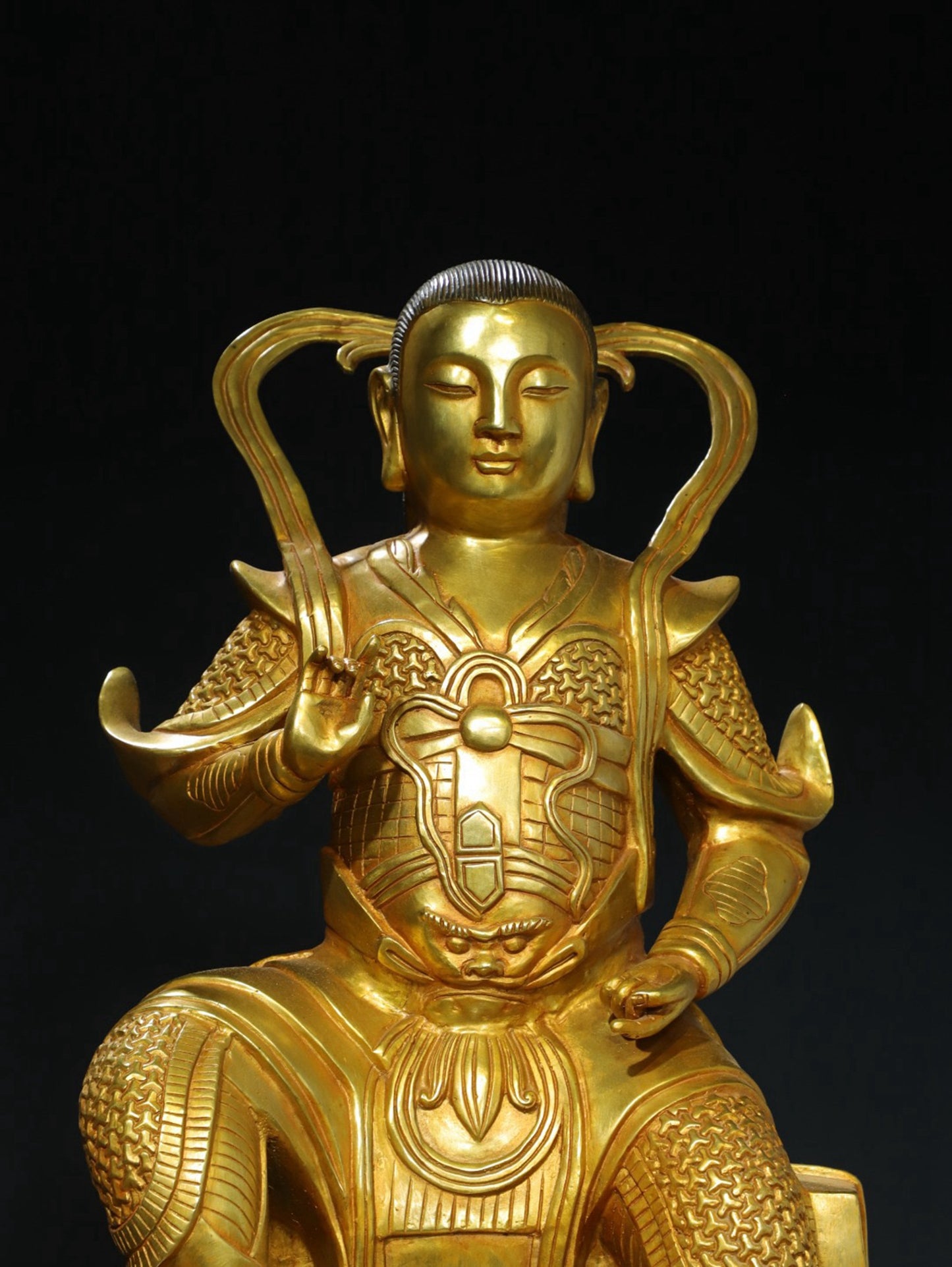Bronze Tuo Jin [Emperor Zhenwu] Buddha Statue