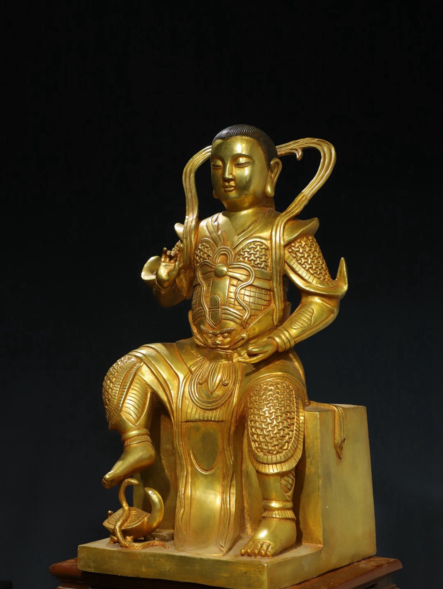 Bronze Tuo Jin [Emperor Zhenwu] Buddha Statue