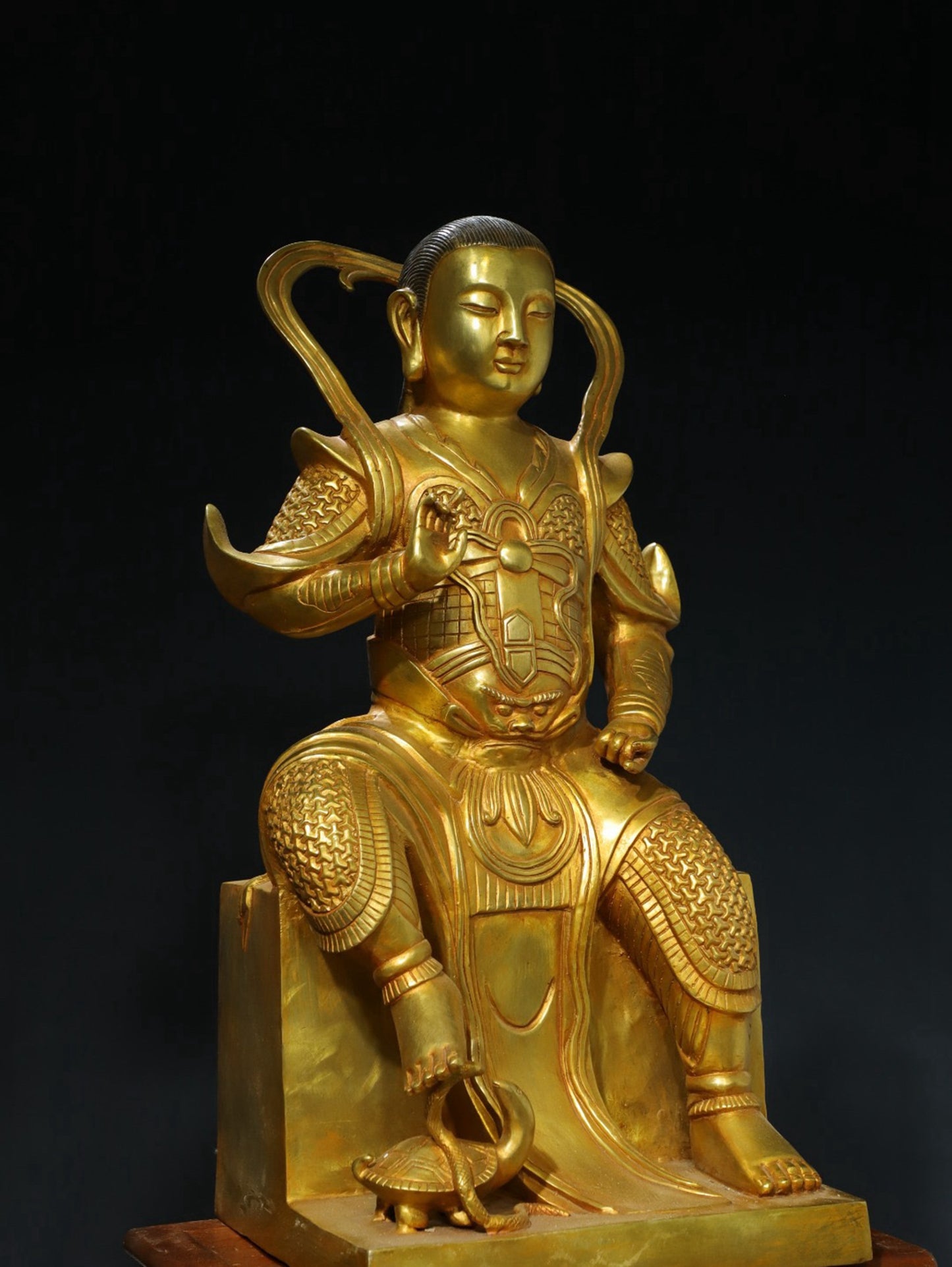 Bronze Tuo Jin [Emperor Zhenwu] Buddha Statue