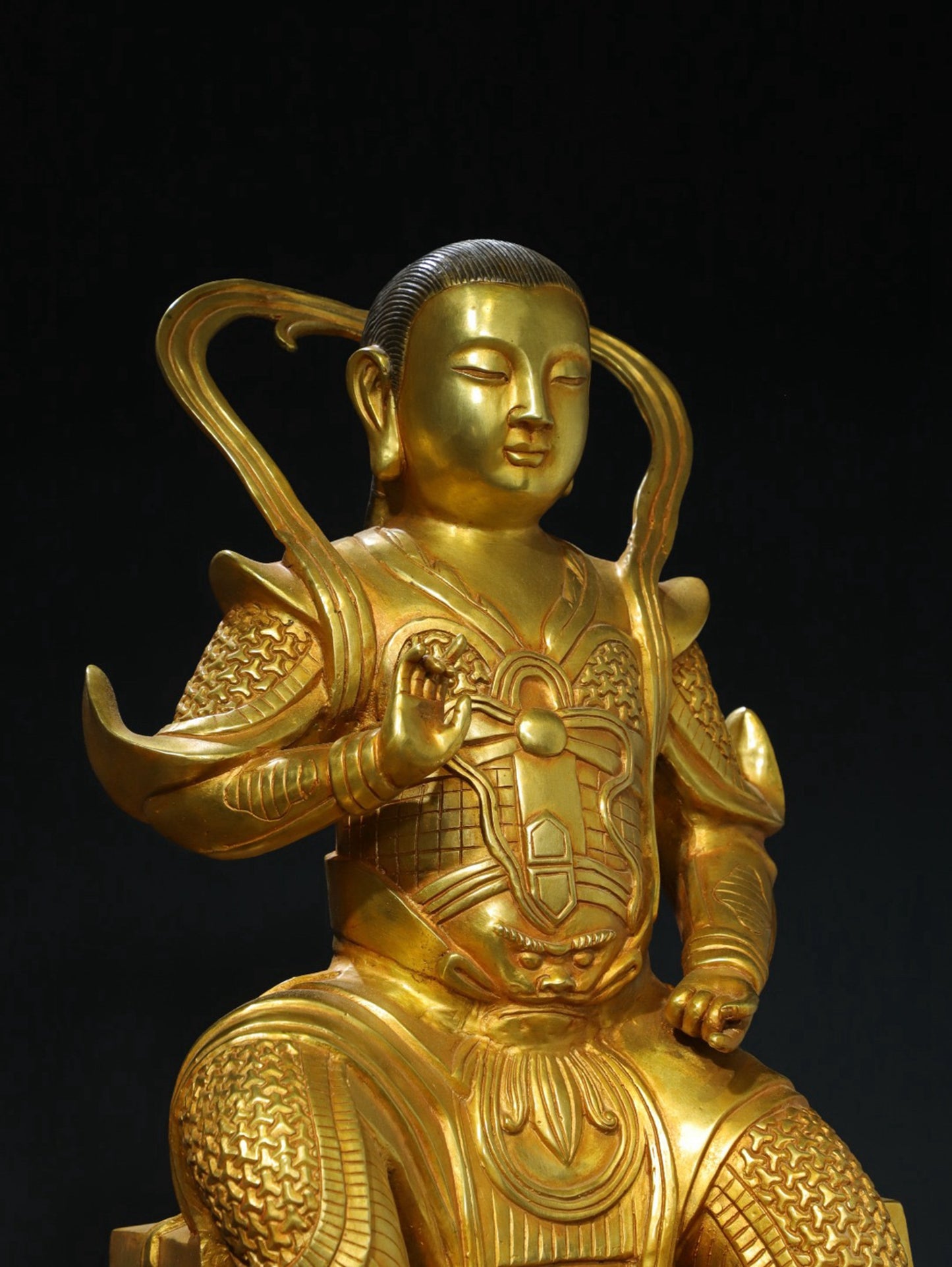 Bronze Tuo Jin [Emperor Zhenwu] Buddha Statue