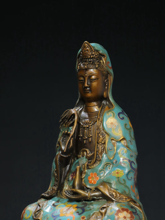 Copper Tuo Jin [Guanyin] Buddha Statue