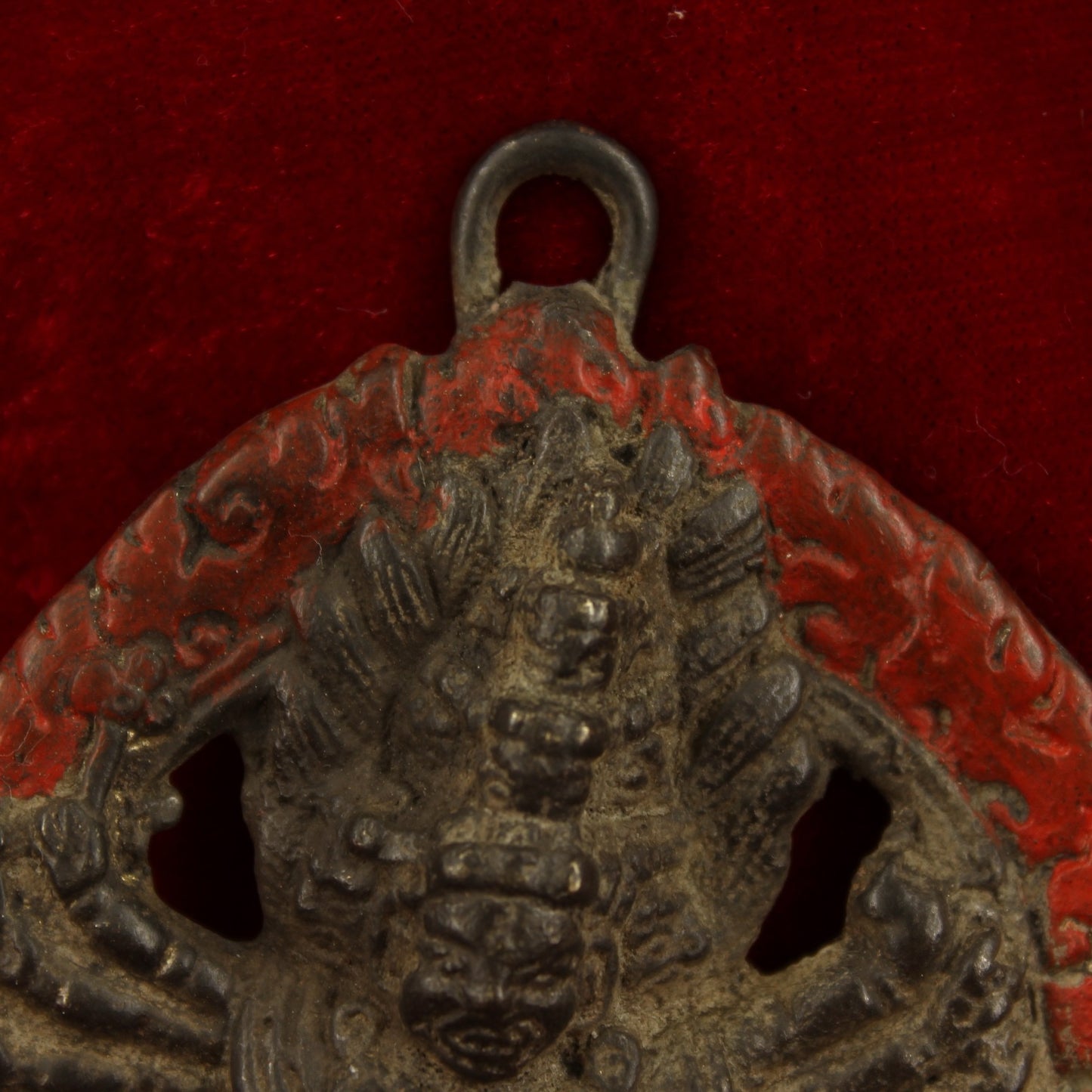 Chinese antique pure copper Buddha plaques
