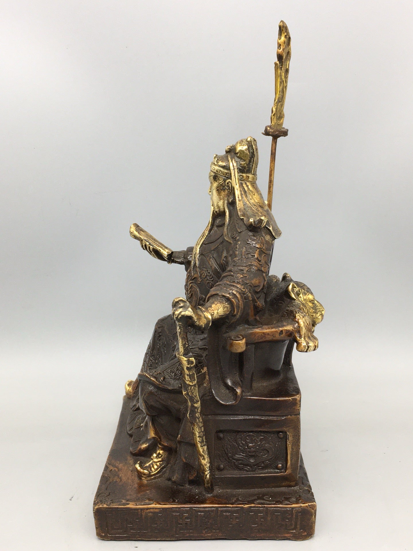 Chinese antique pure copper Guan Gong ornaments