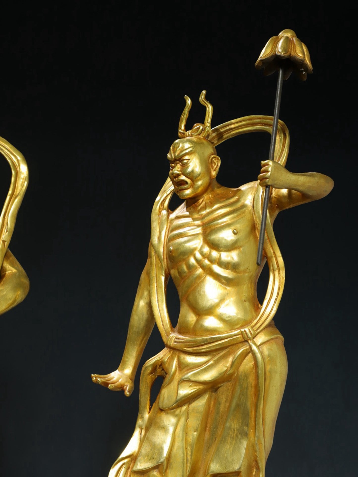 Bronze Tuo Jin [Hum Ha Er Jiang] Buddha Statue