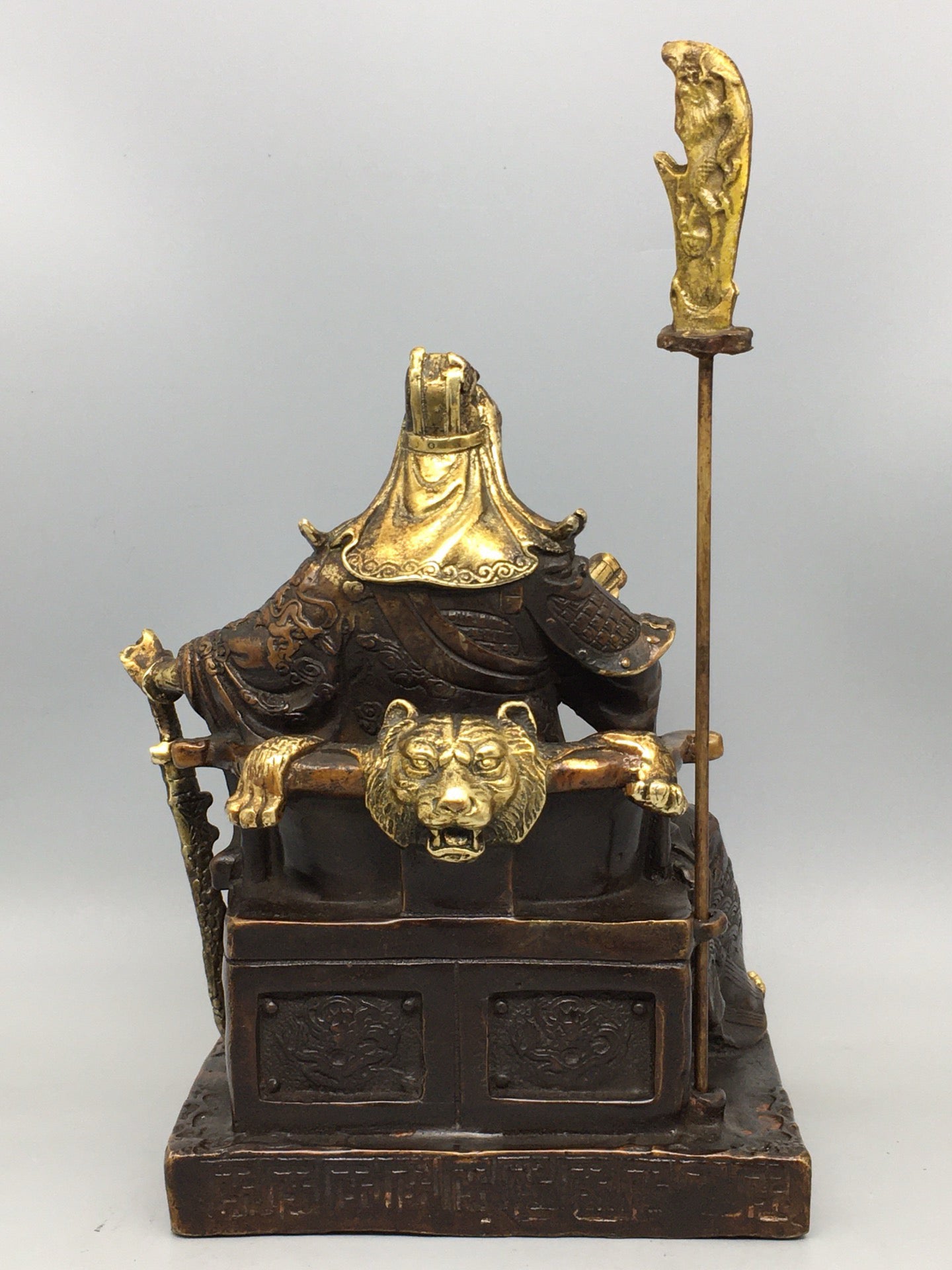 Chinese antique pure copper Guan Gong ornaments