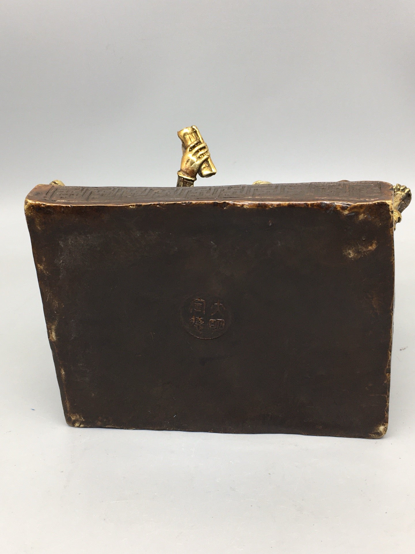 Chinese antique pure copper Guan Gong ornaments