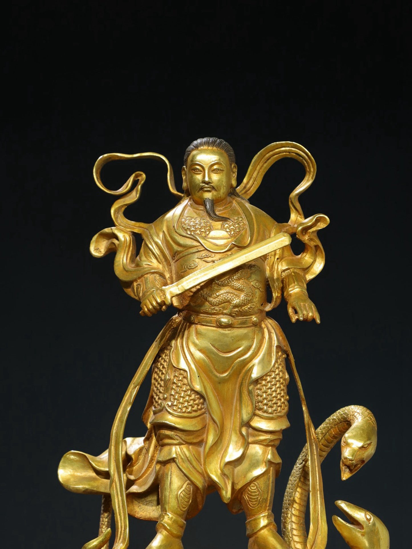 Bronze Tuo Jin [Emperor Zhenwu] Buddha Statue