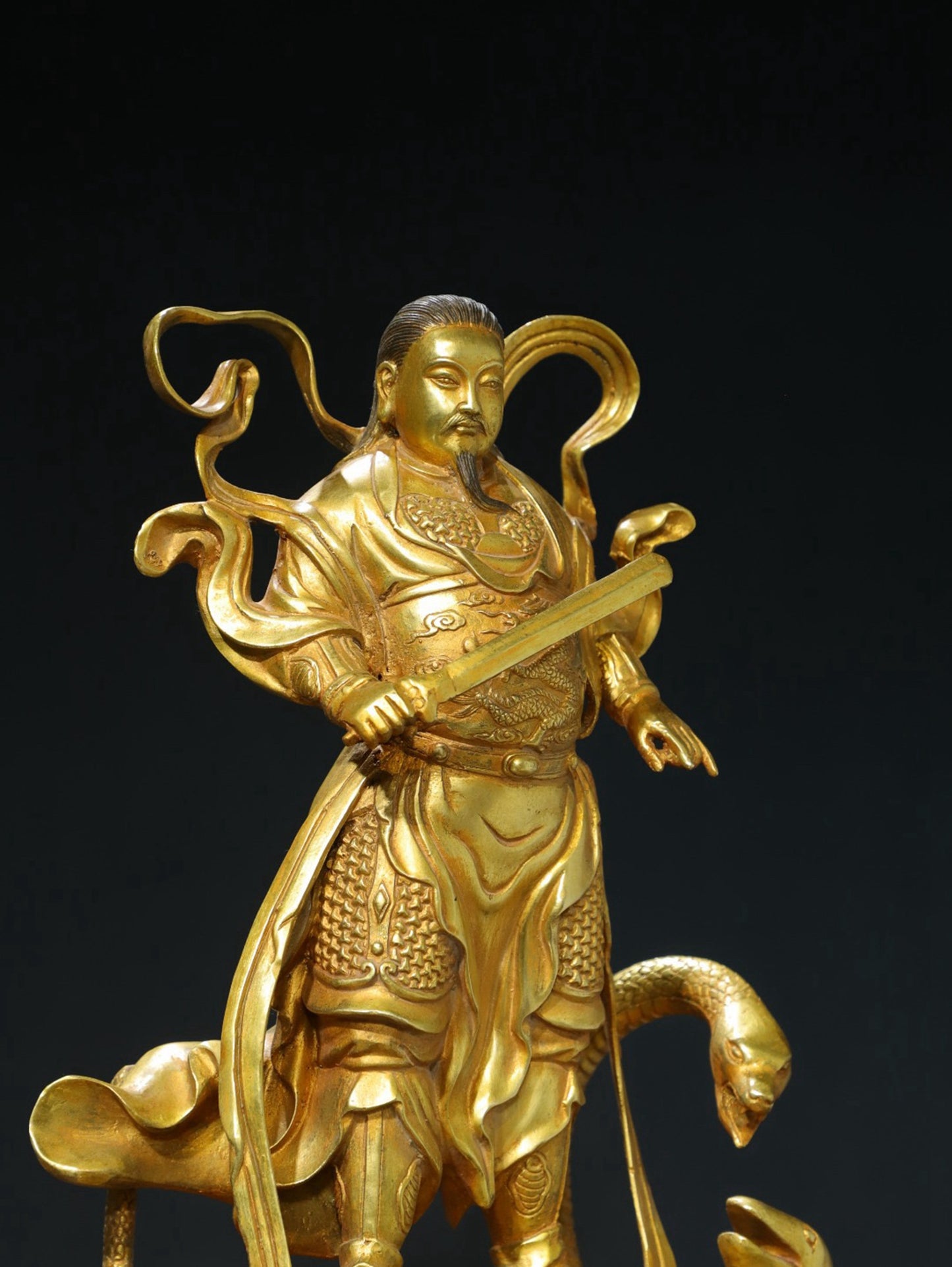 Bronze Tuo Jin [Emperor Zhenwu] Buddha Statue