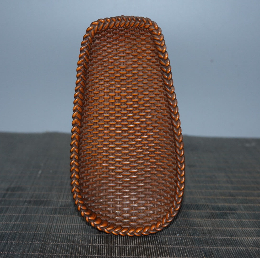 Chinese antique boxwood tea production