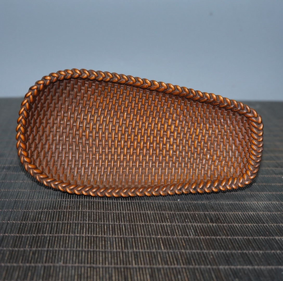 Chinese antique boxwood tea production