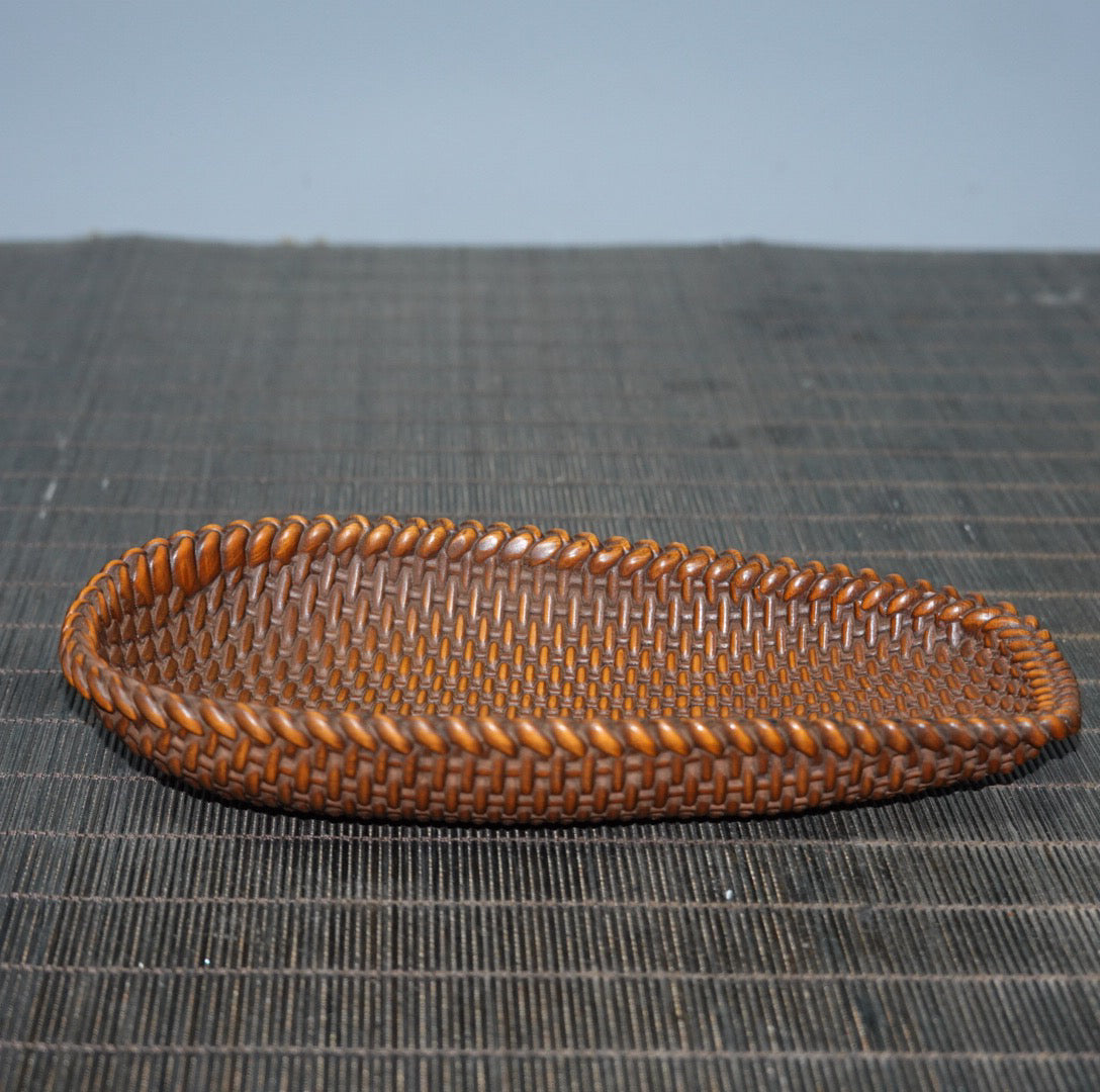 Chinese antique boxwood tea production