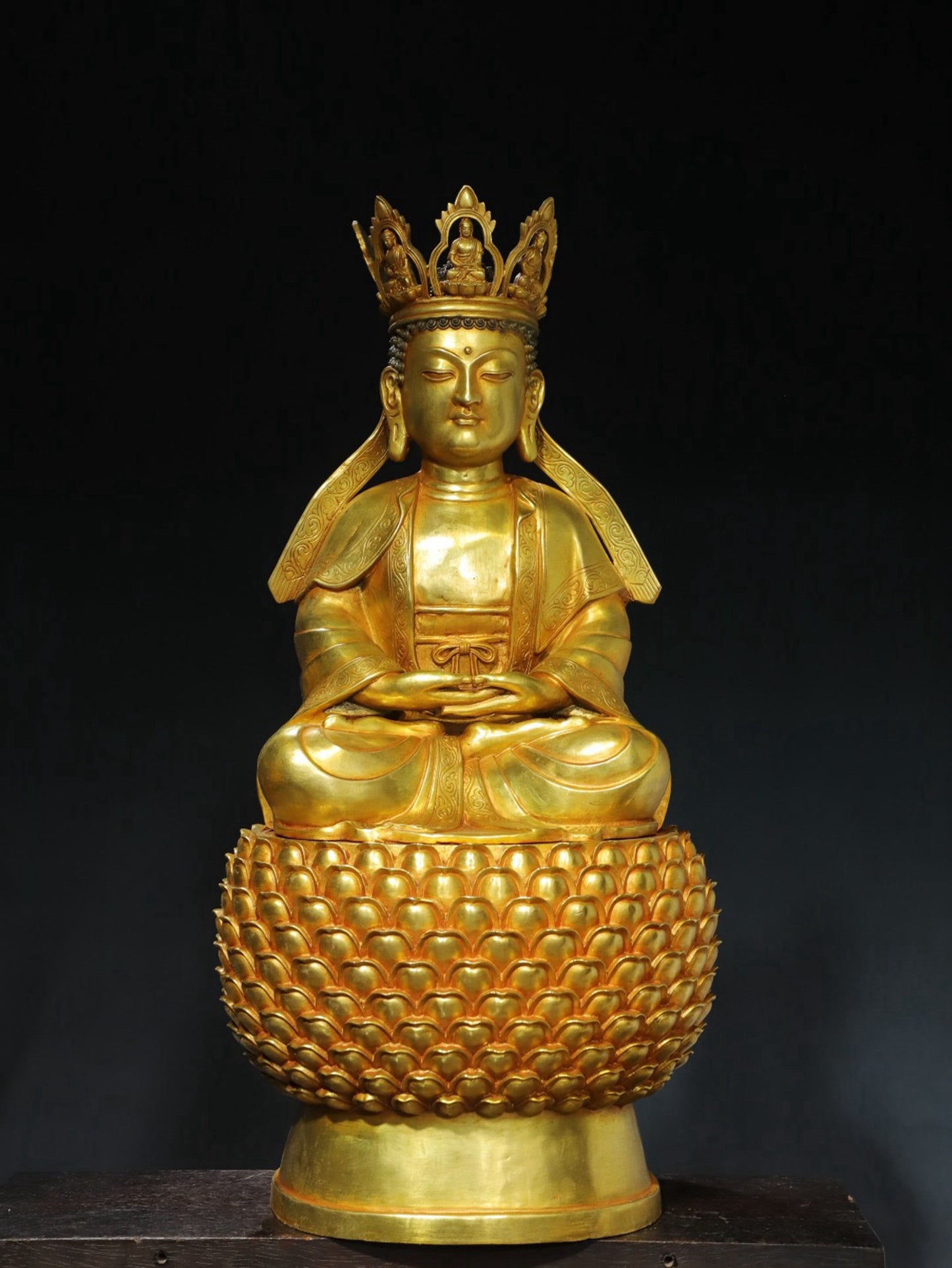 Bronze Tuo Jin Buddha Statue of Shakyamuni Buddha