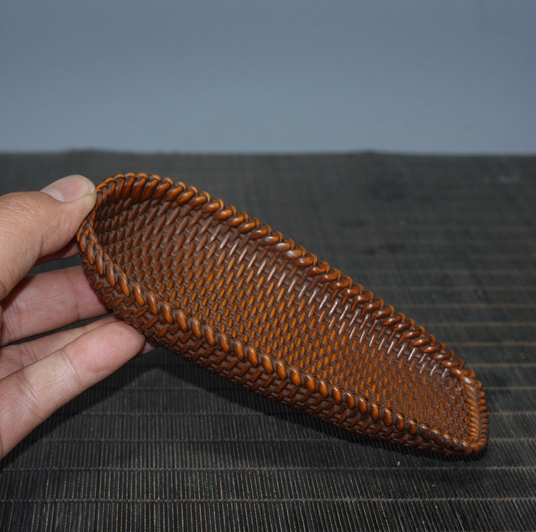 Chinese antique boxwood tea production