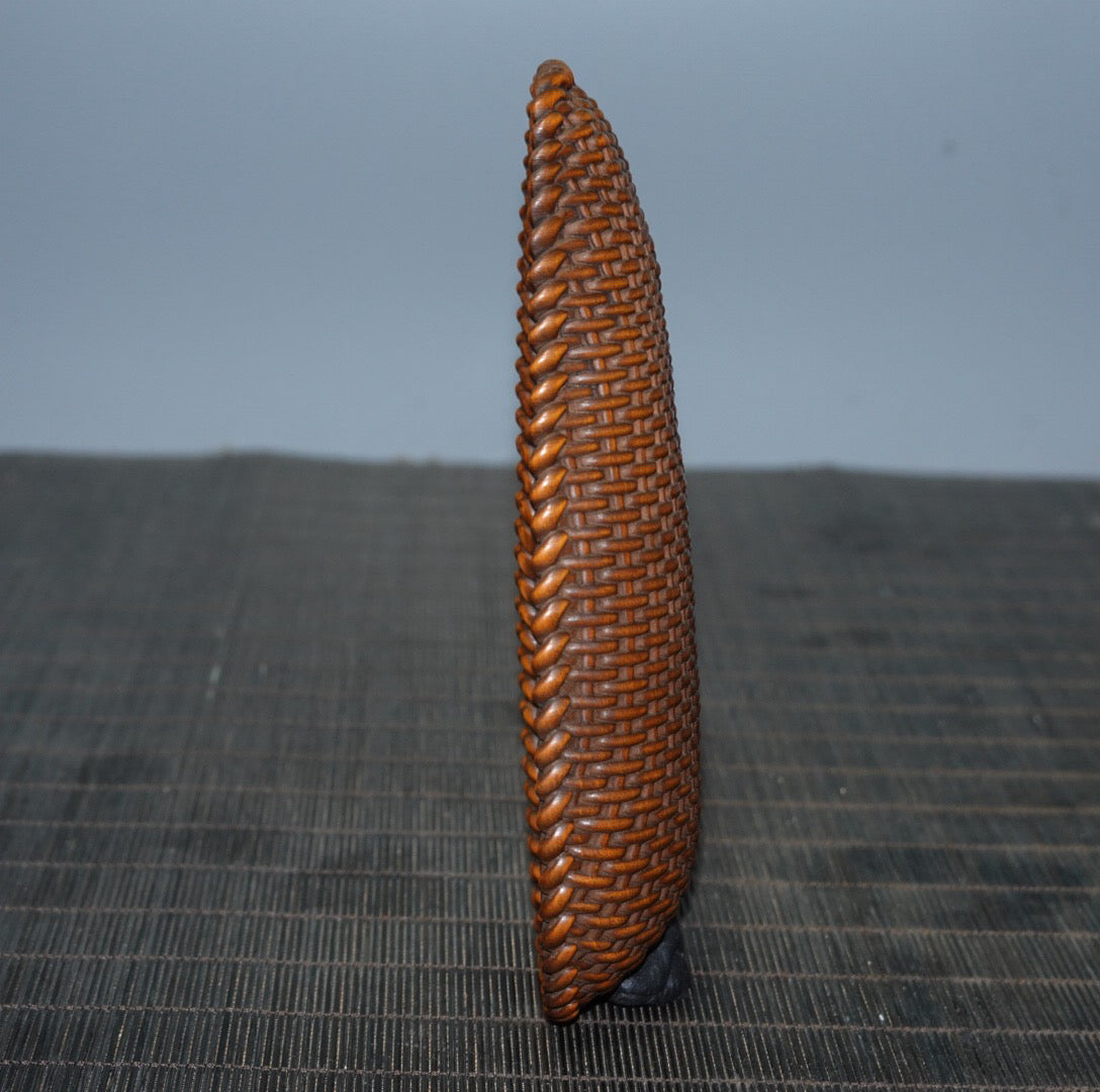 Chinese antique boxwood tea production