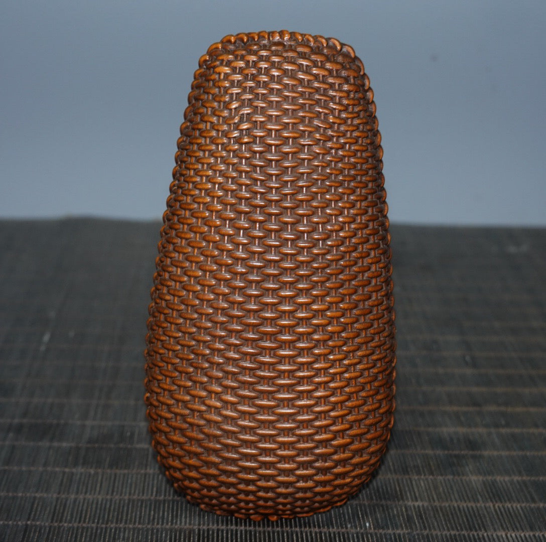 Chinese antique boxwood tea production