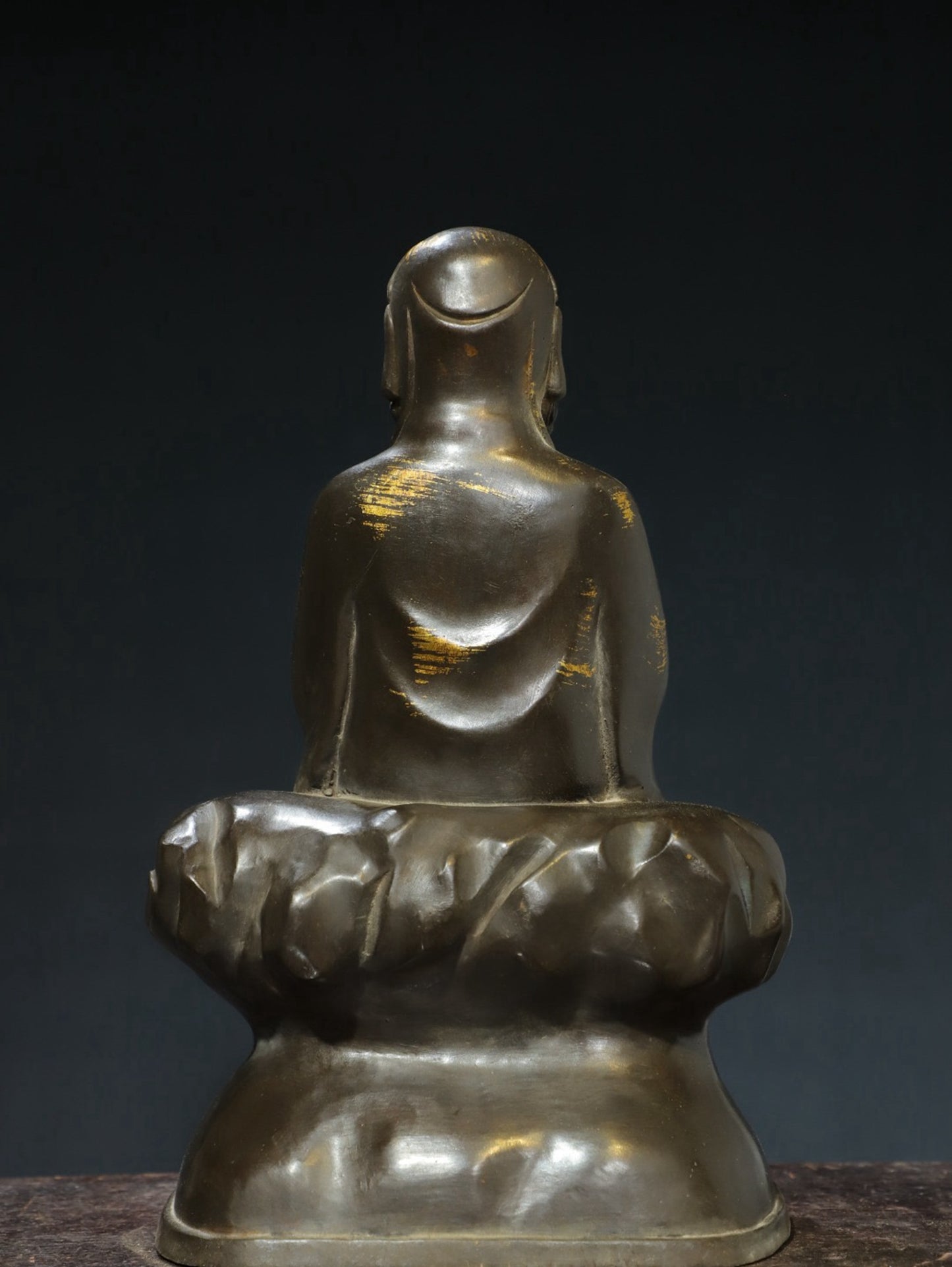 Bronze Tuo Jin [Beast Riding Guanyin] Buddha Statue