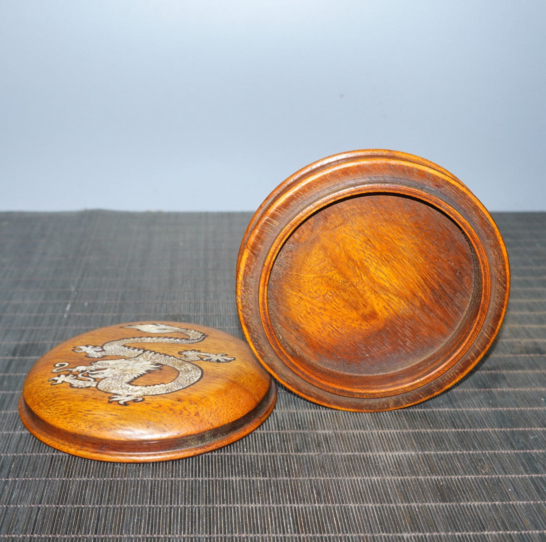 Chinese antique rosewood jewelry box