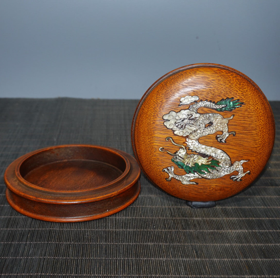 Chinese antique rosewood jewelry box