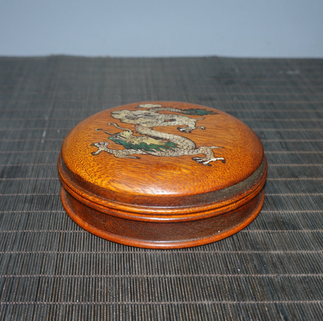 Chinese antique rosewood jewelry box