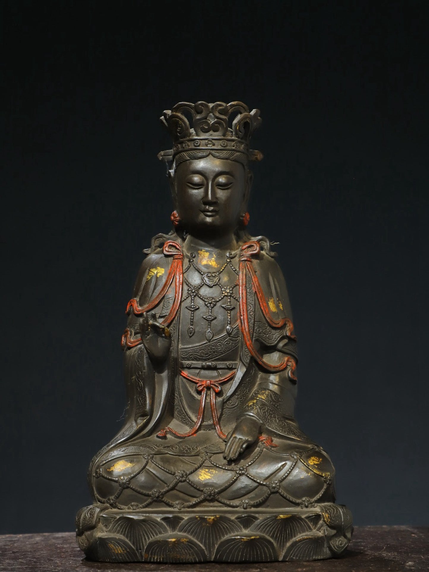 Copper Tuo Jin [Guanyin] Buddha Statue
