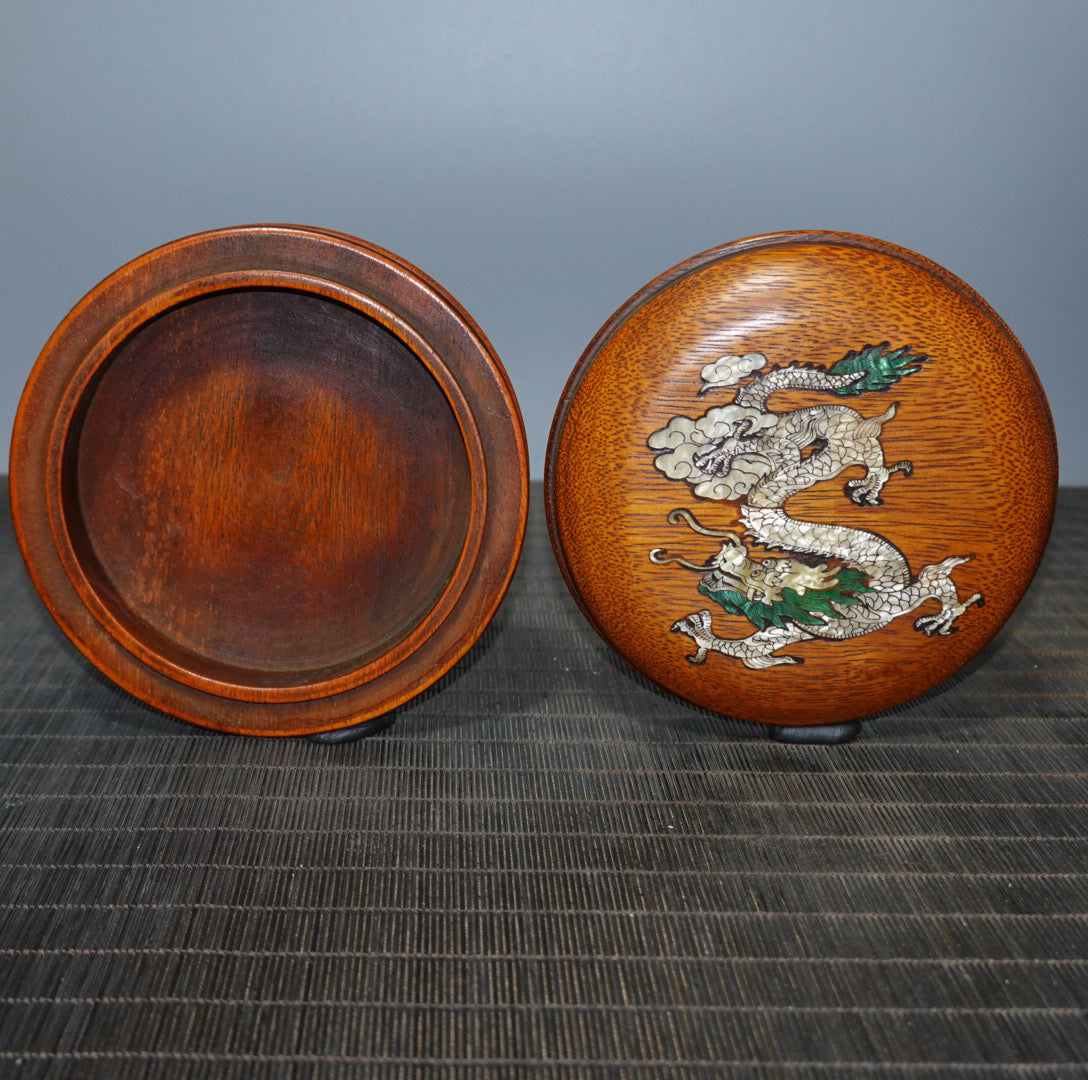 Chinese antique rosewood jewelry box