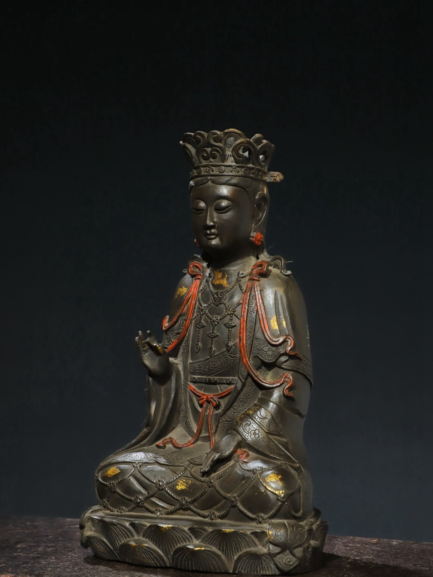 Copper Tuo Jin [Guanyin] Buddha Statue