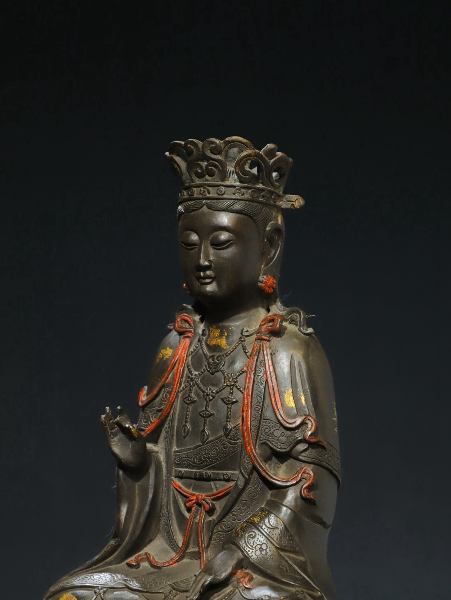 Copper Tuo Jin [Guanyin] Buddha Statue