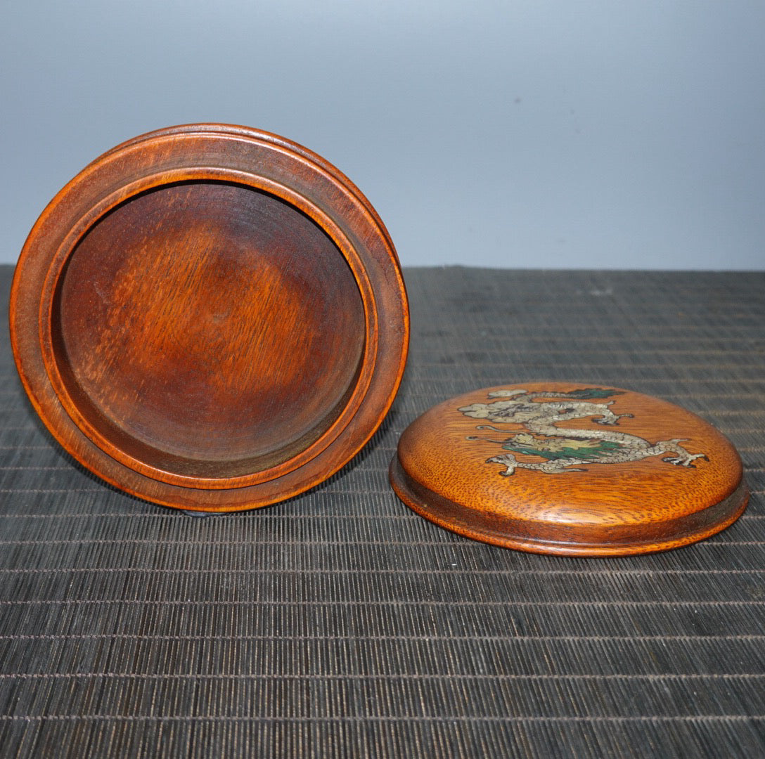 Chinese antique rosewood jewelry box