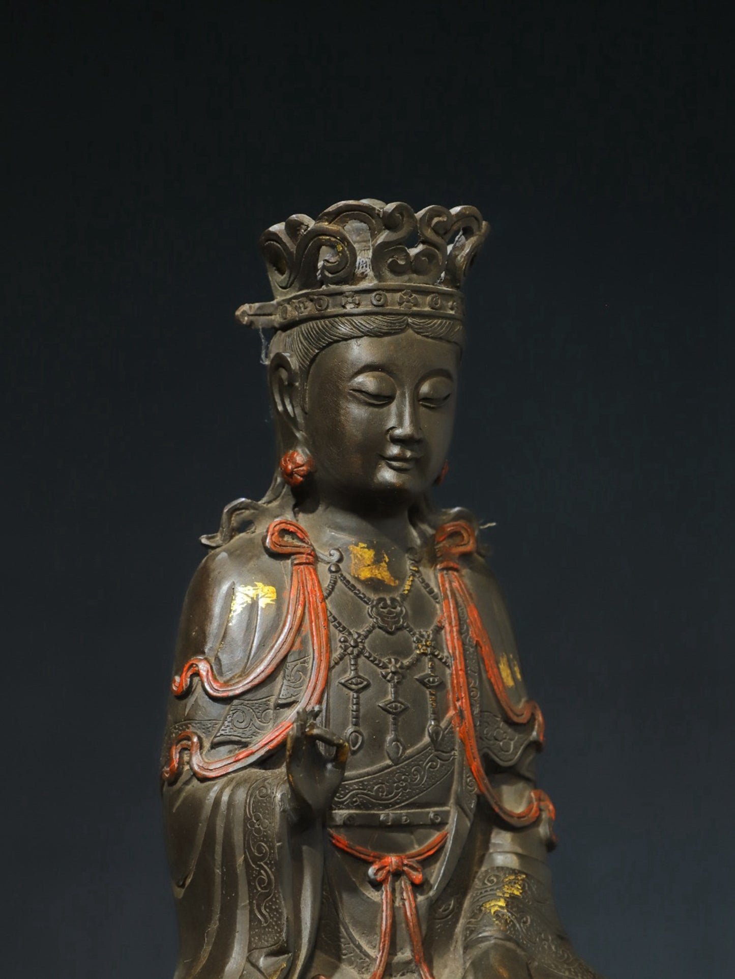 Copper Tuo Jin [Guanyin] Buddha Statue