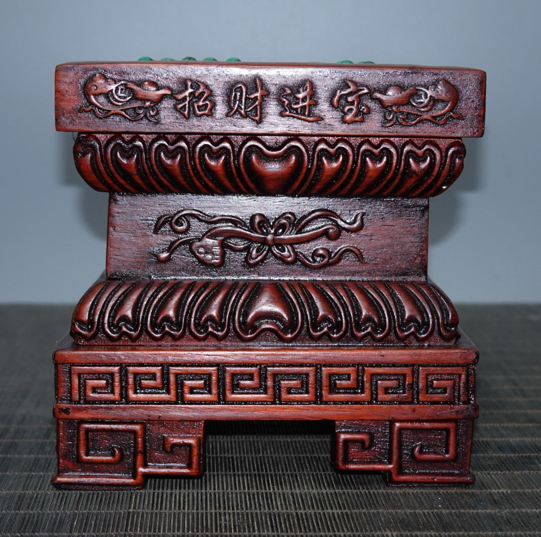 Chinese antique rosewood abacus ornament