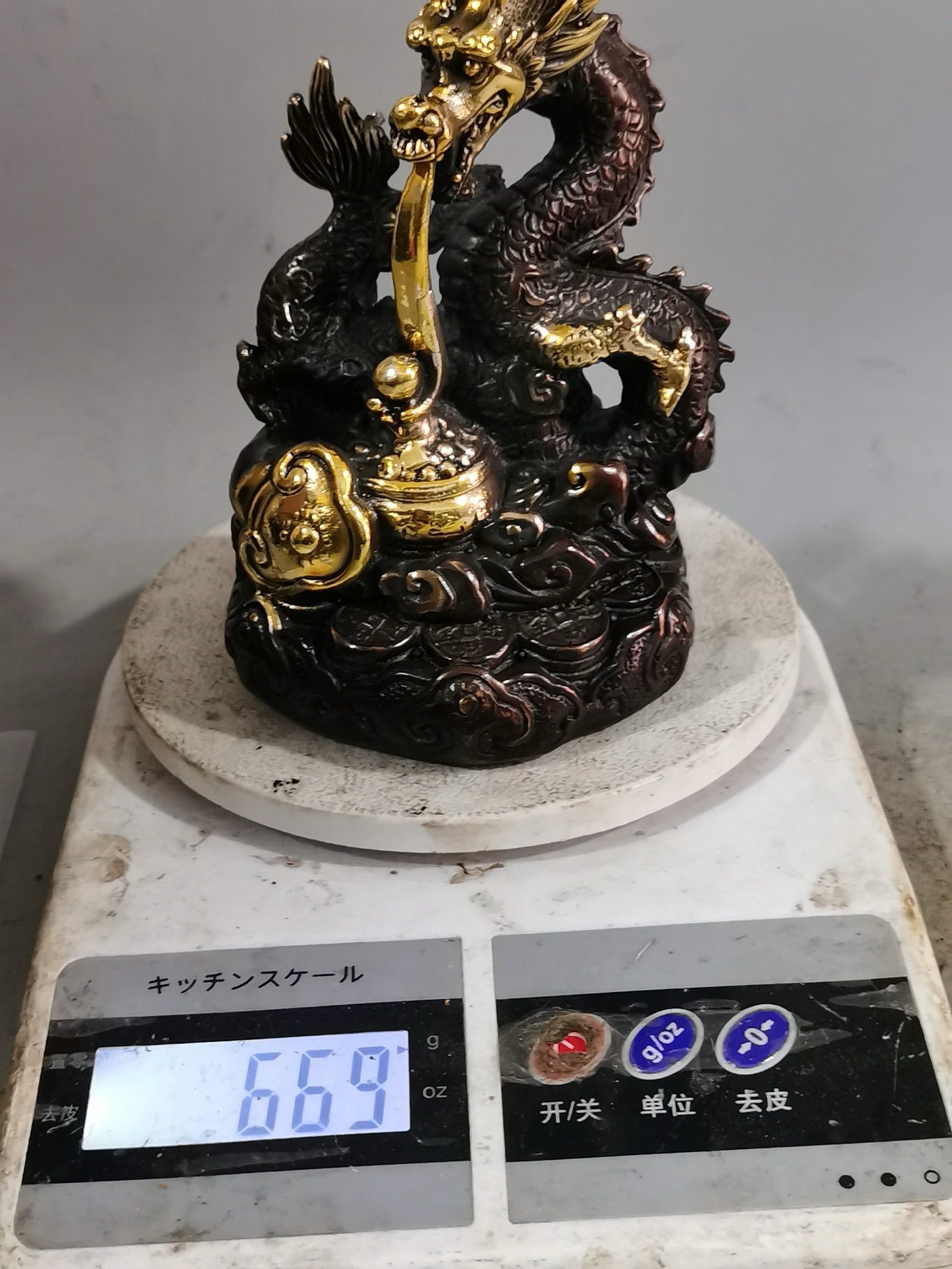 Pure copper dragon ornaments