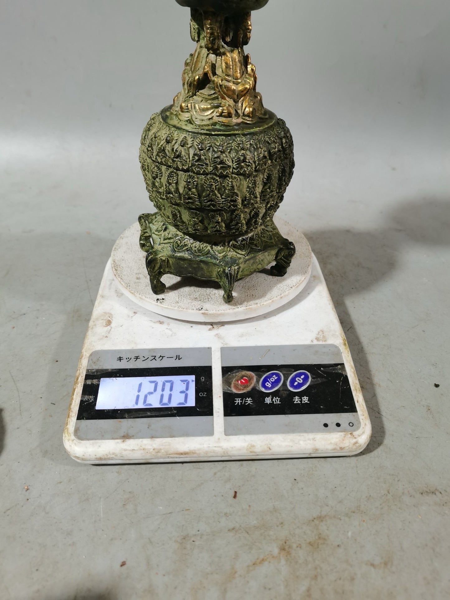 Pure copper used as ornaments for Buddhist pagodas