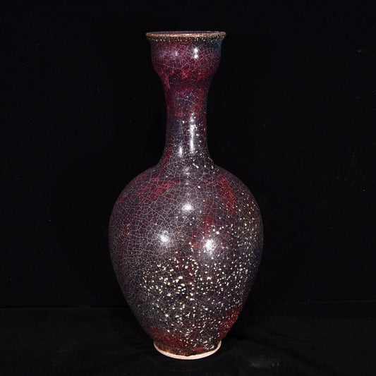 Chinese Antique Grape Purple Bottle