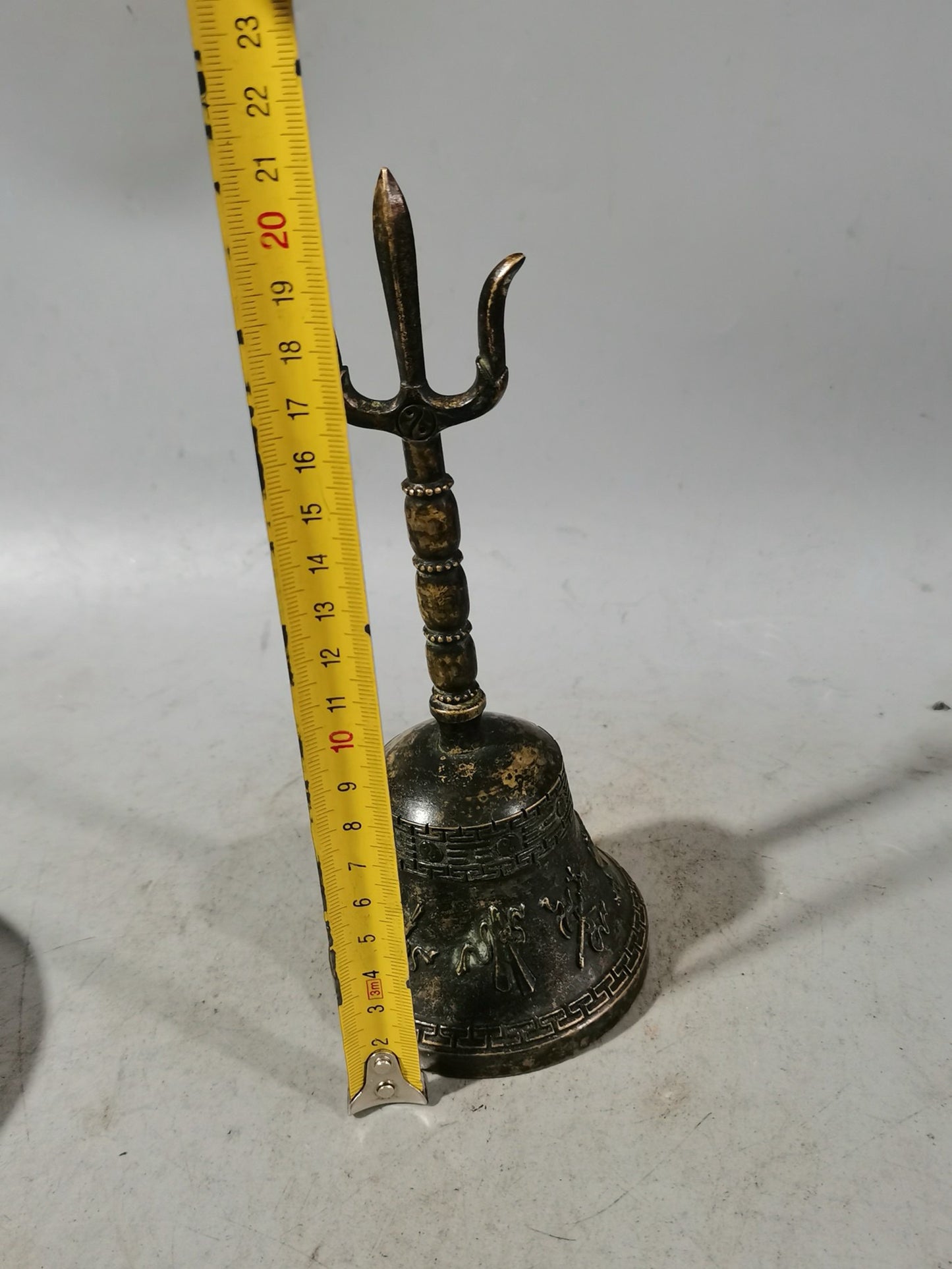 Chinese antique pure copper bell