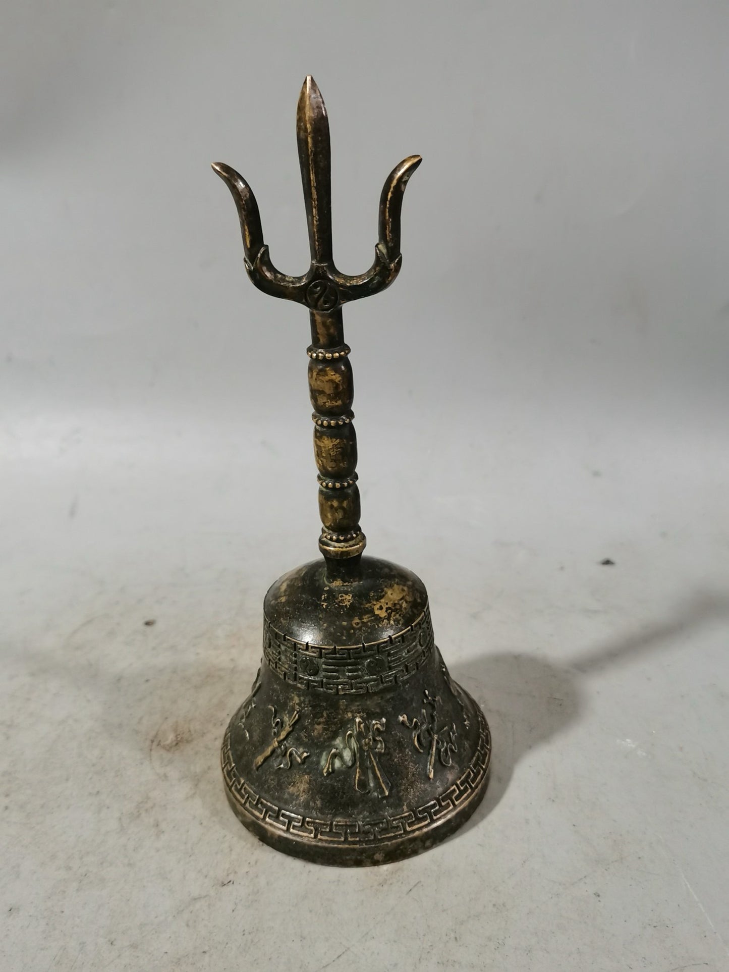 Chinese antique pure copper bell