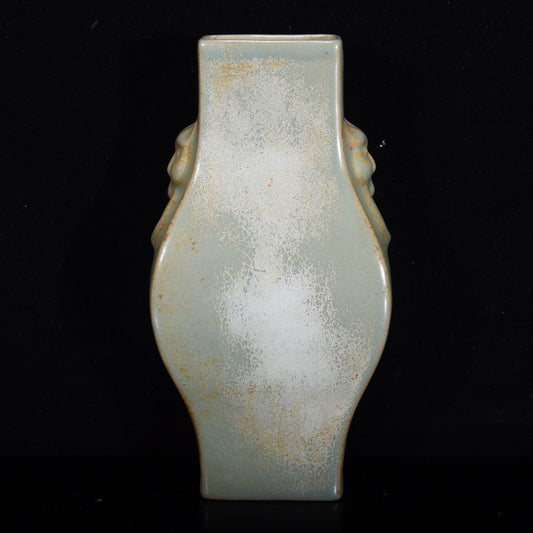 Chinese Antique Beast Head Flat Bottle