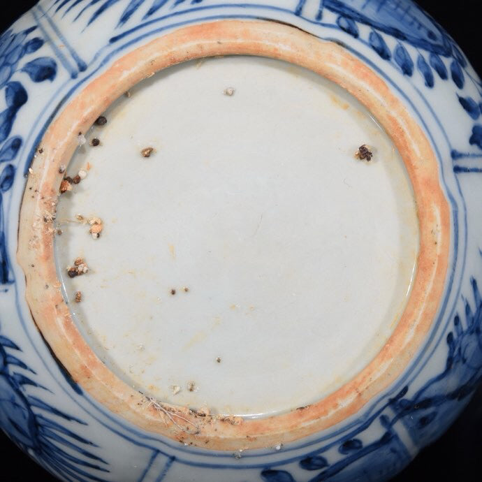 Chinese Antique Flower Window Flower Pattern Holding Pot