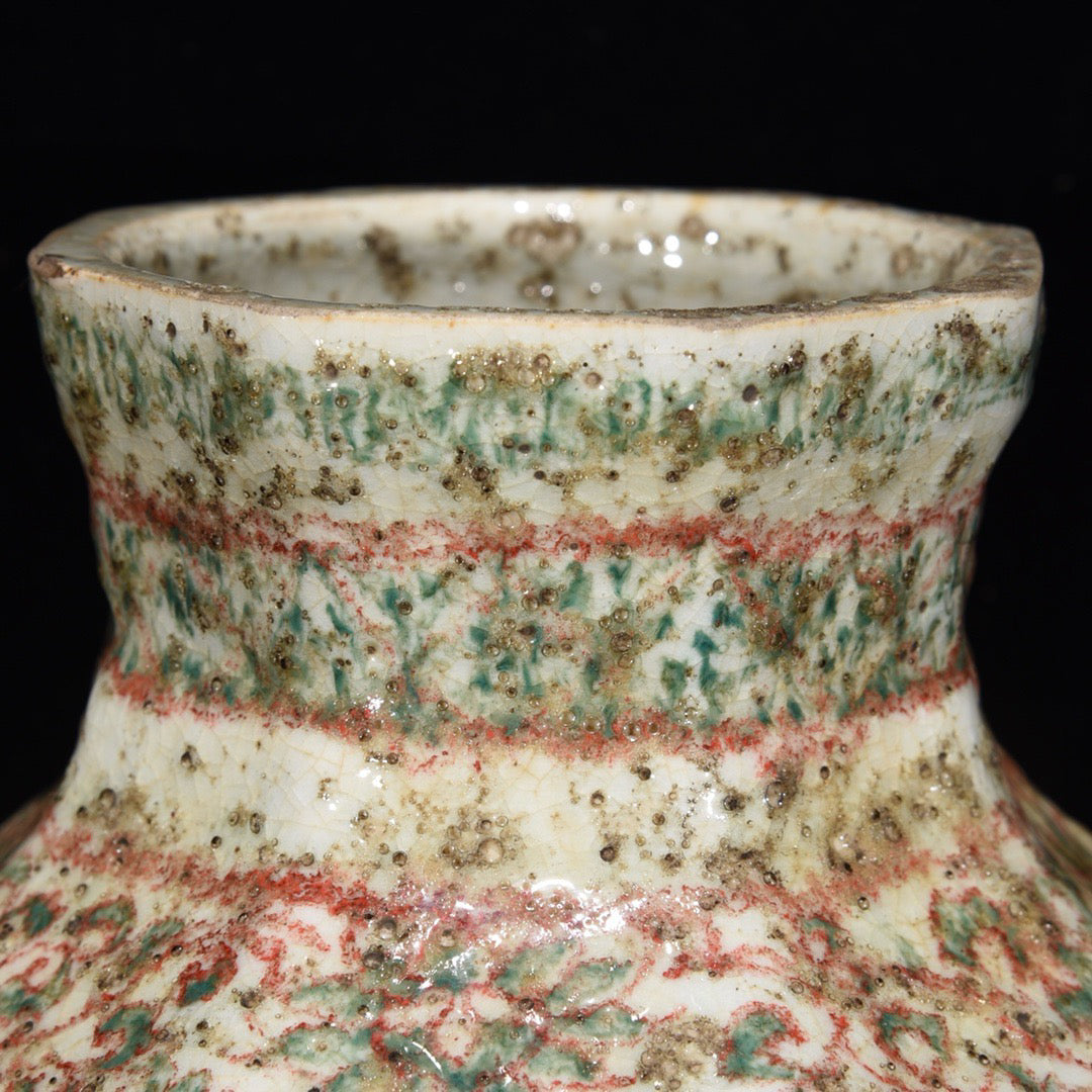 Chinese antique animal head jar